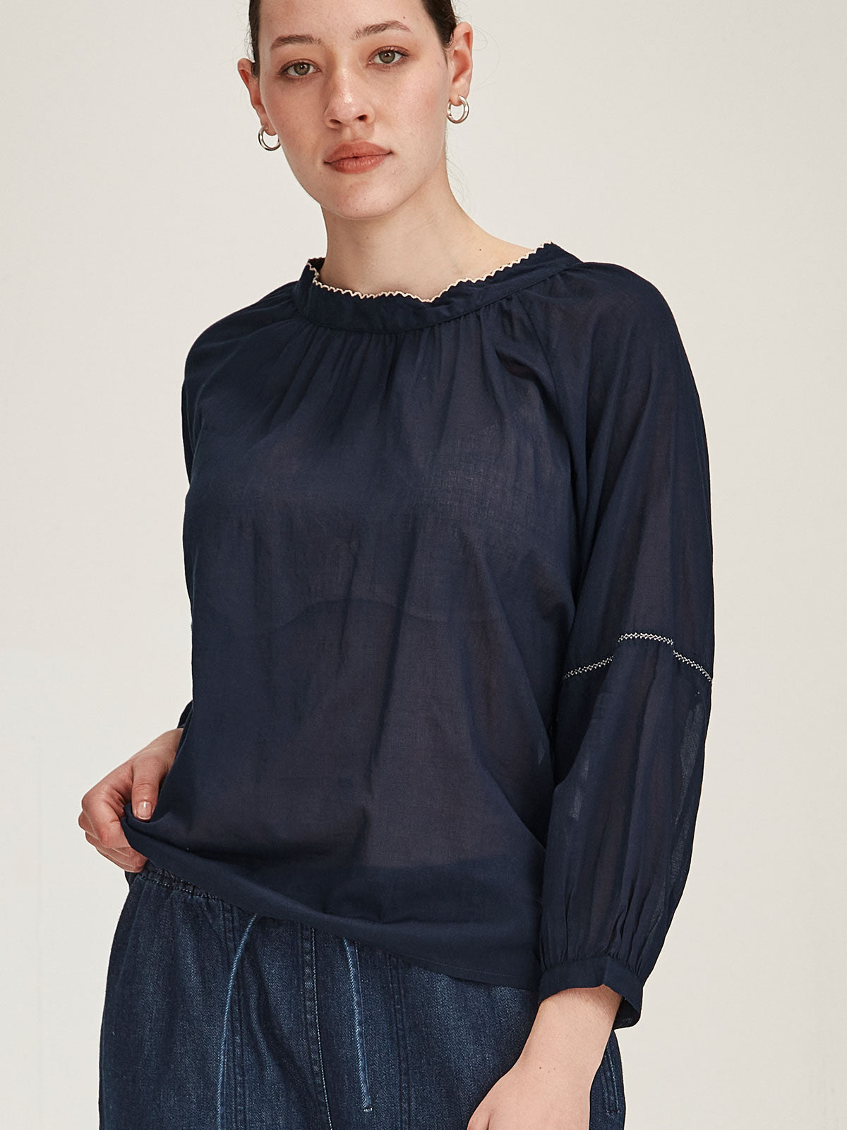 Hana Embroidered Top