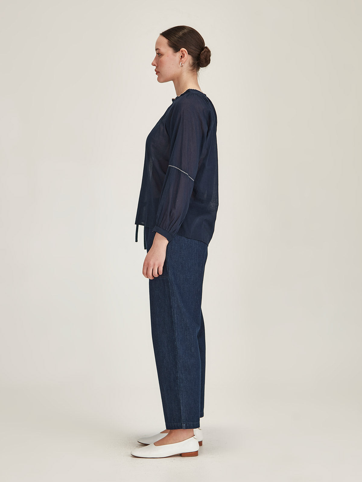 Hana Embroidered Top