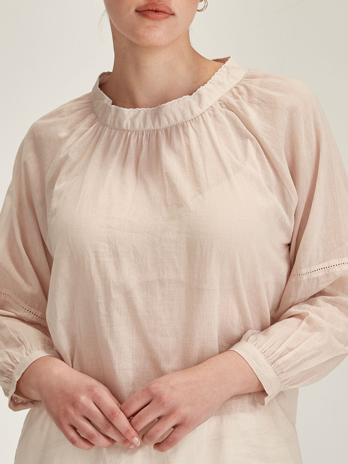 Hana Embroidered Top