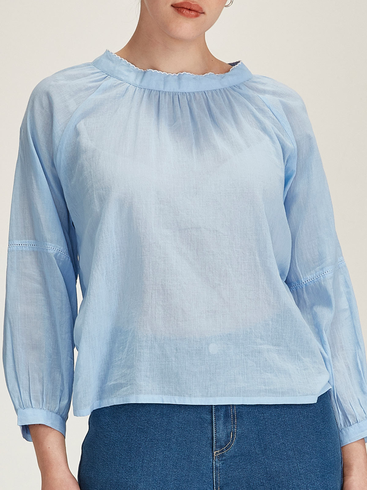 Hana Embroidered Top
