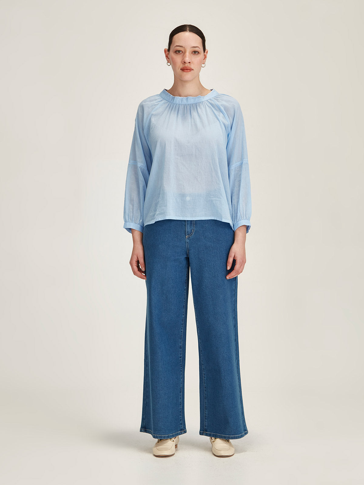 Hana Embroidered Top