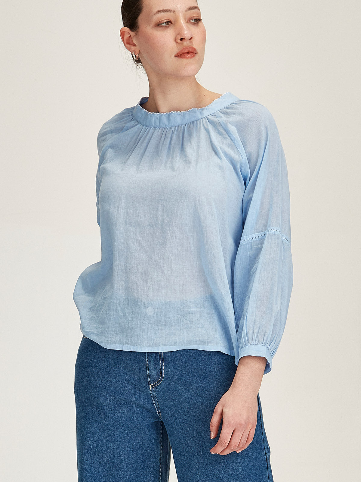 Hana Embroidered Top
