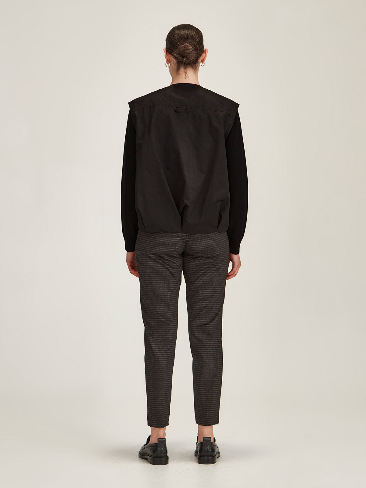 Charcoal Check Jogger