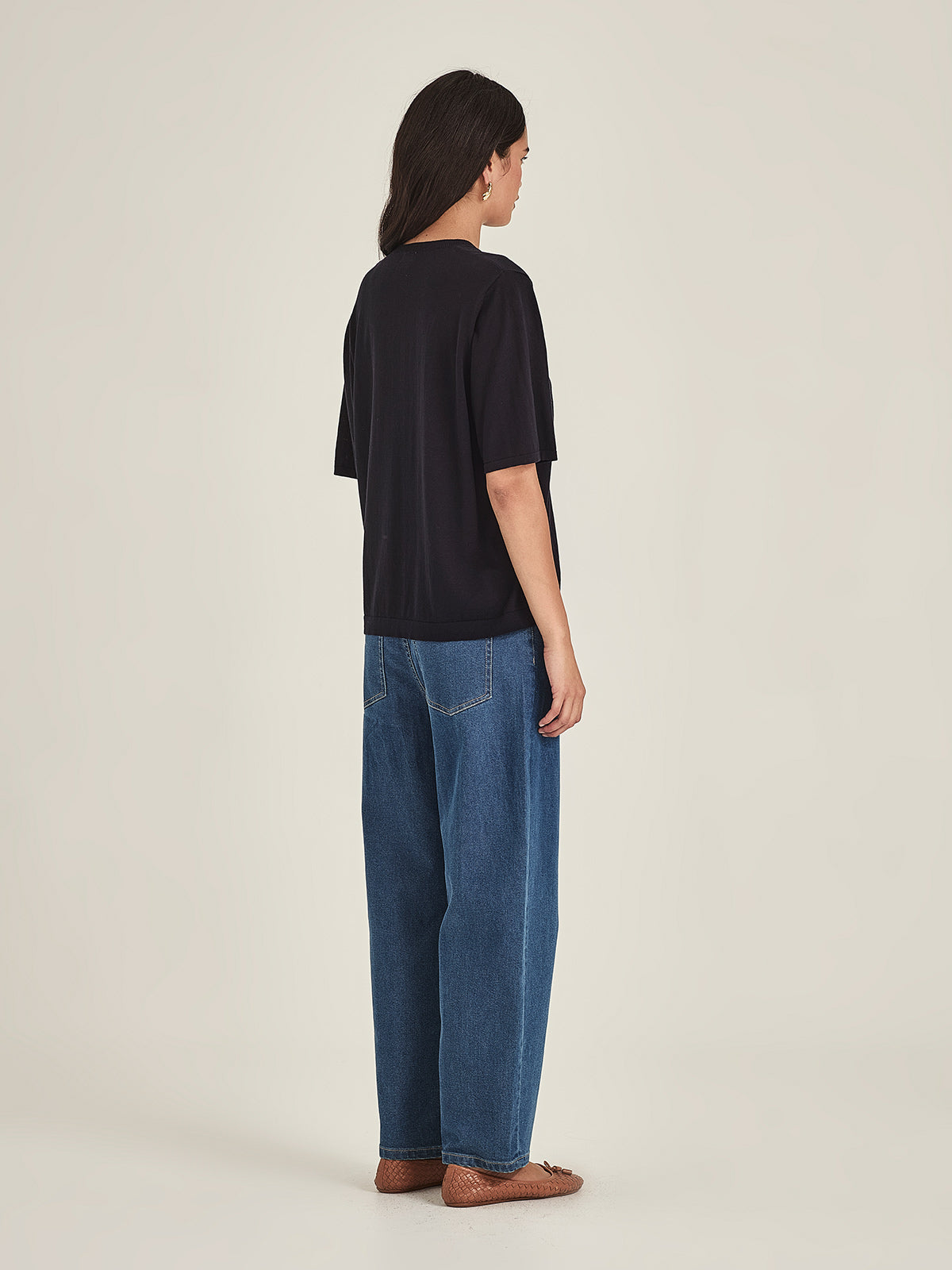 Raye V Knit Tee