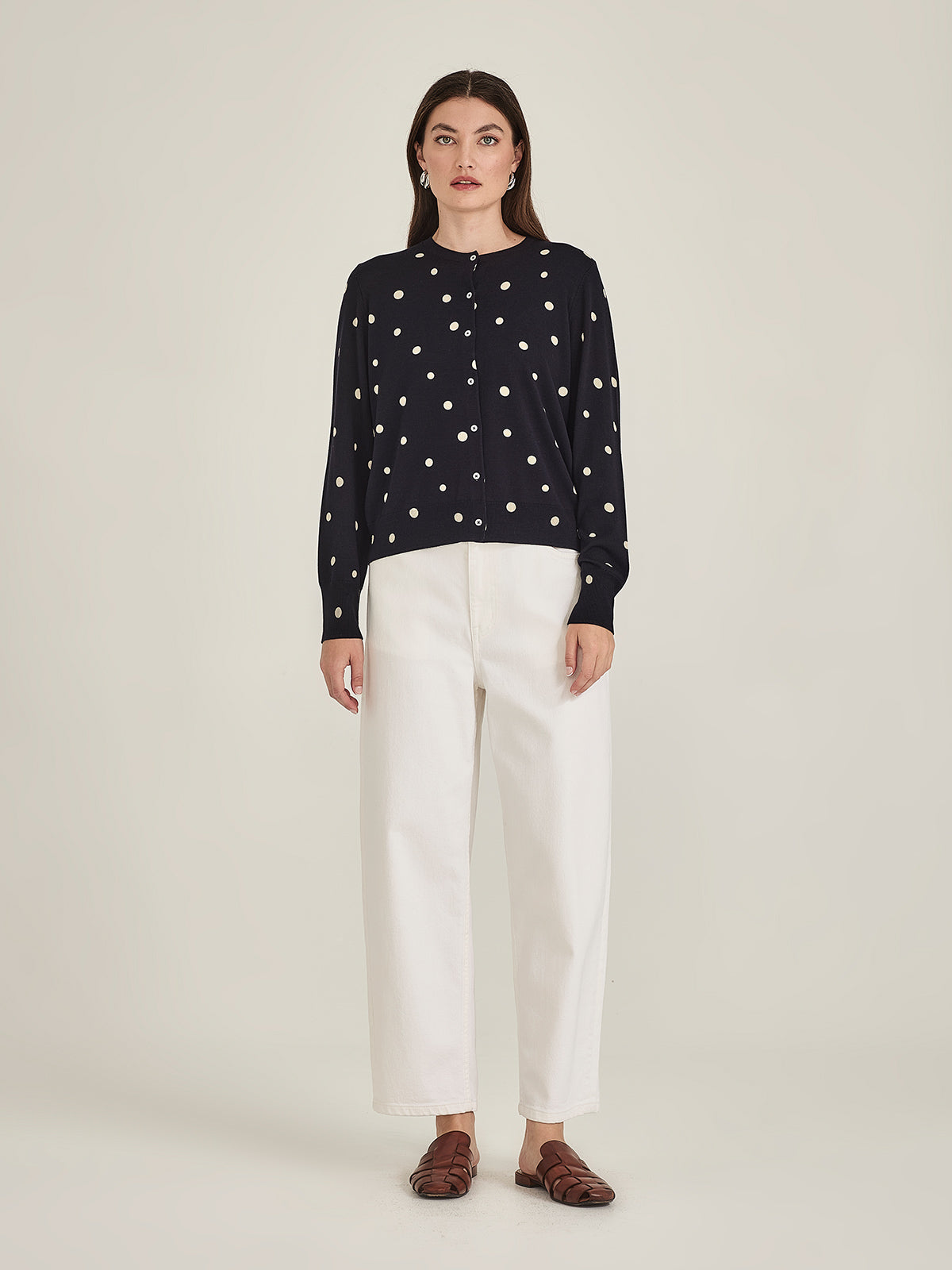 Kaia Spot Cardigan