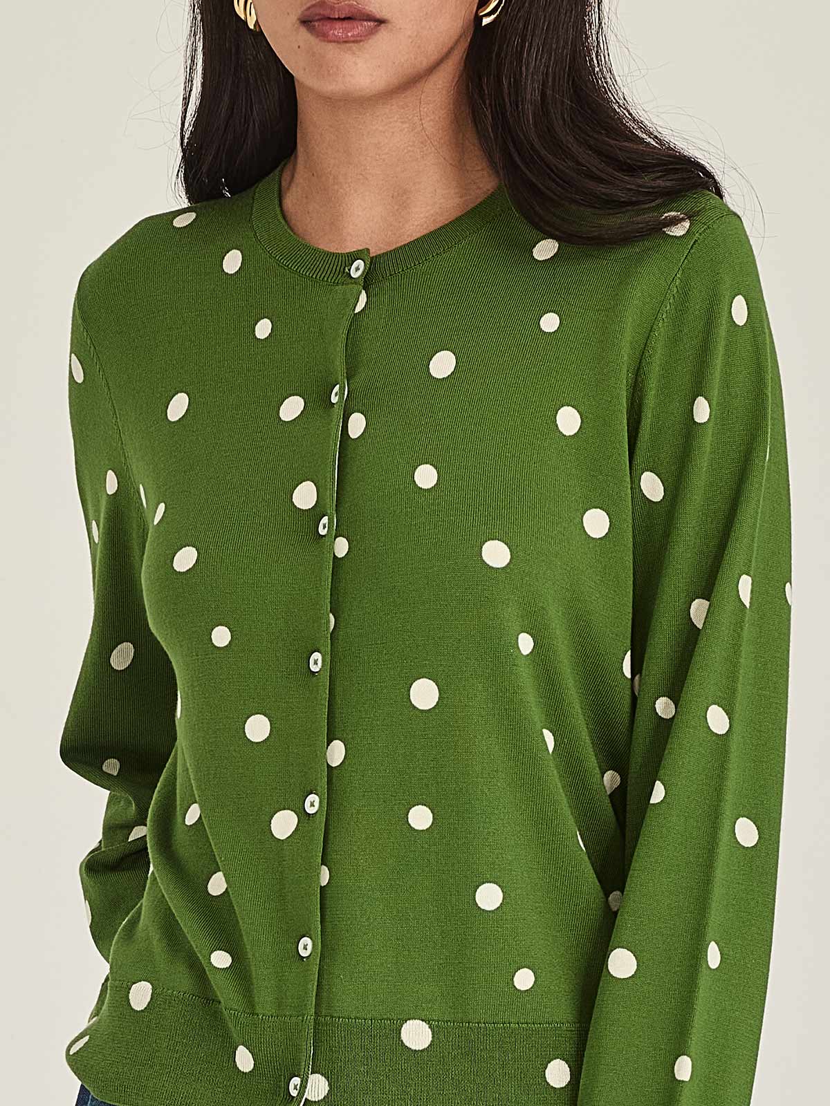 Kaia Spot Cardigan