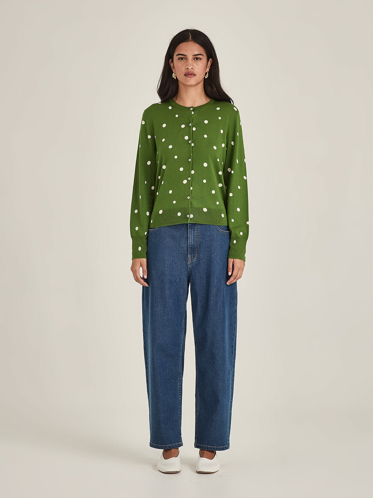 Kaia Spot Cardigan