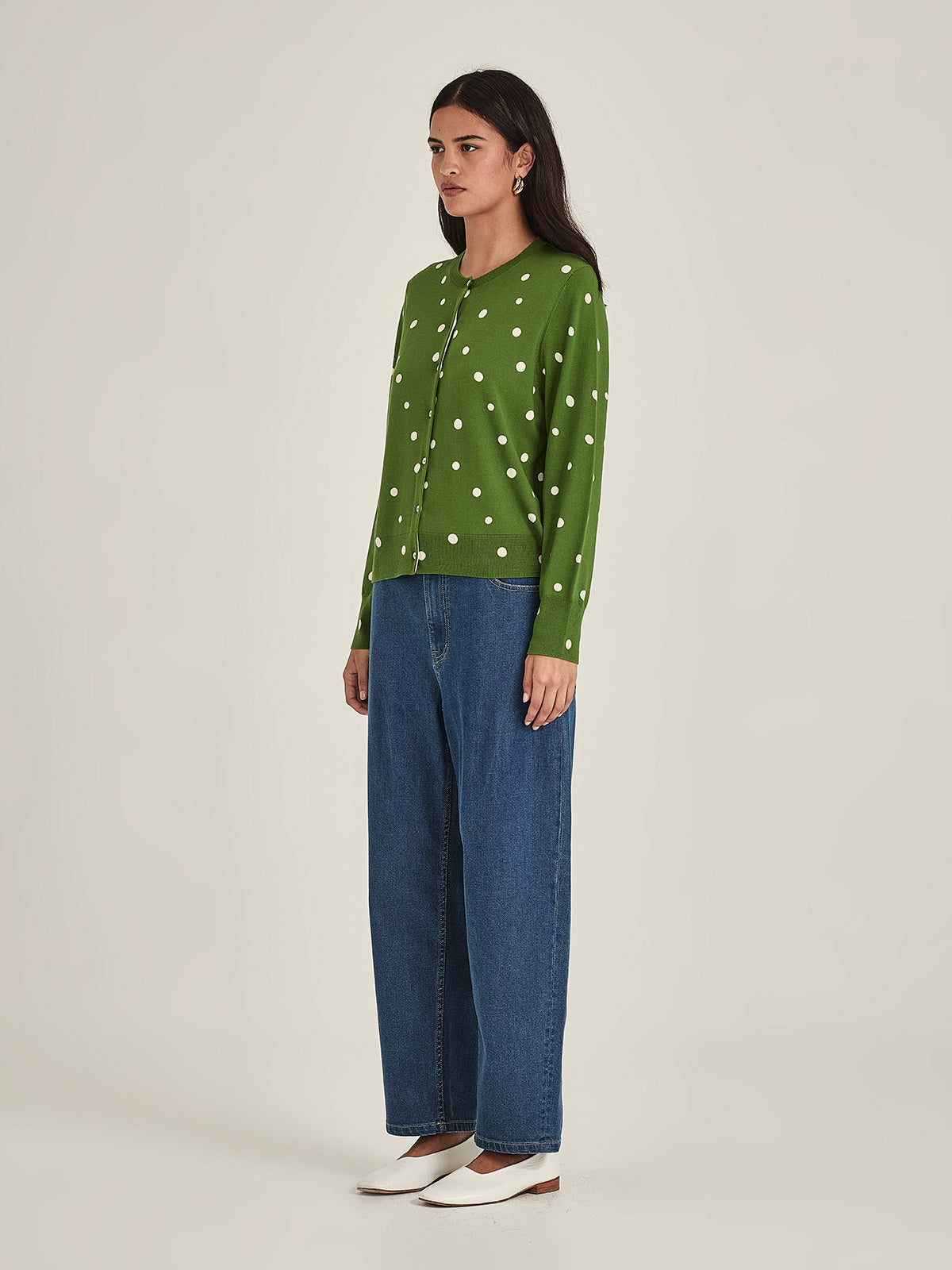 Kaia Spot Cardigan