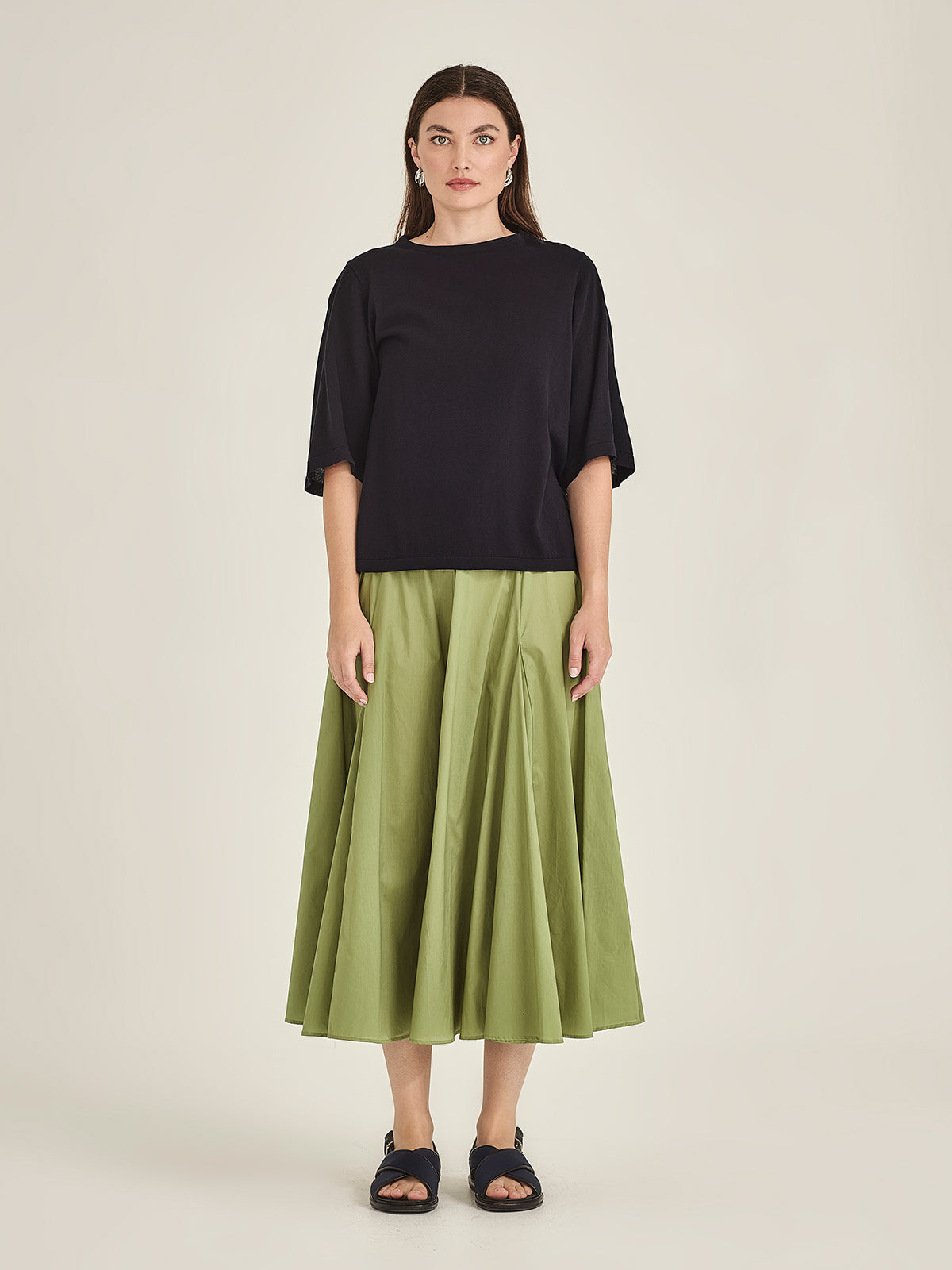 Sumire Boxy Knit Tee