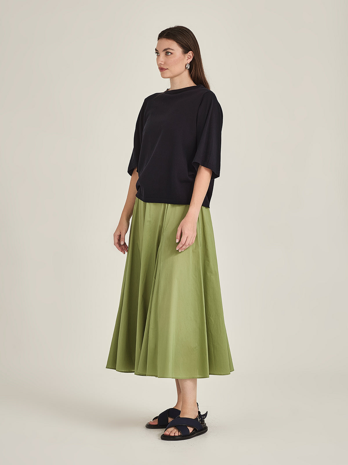 Sumire Boxy Knit Tee