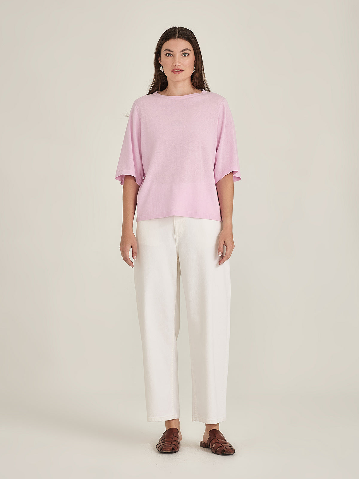Sumire Boxy Knit Tee