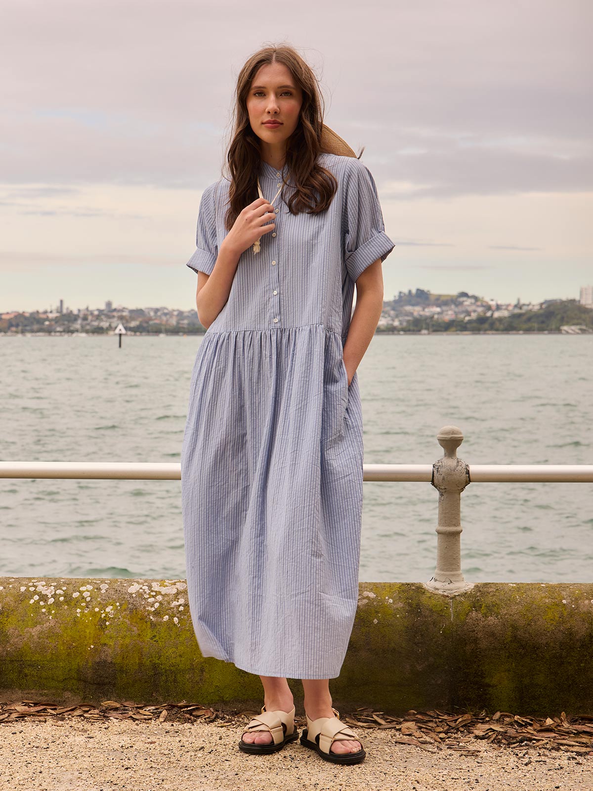 Monica Stripe Dress