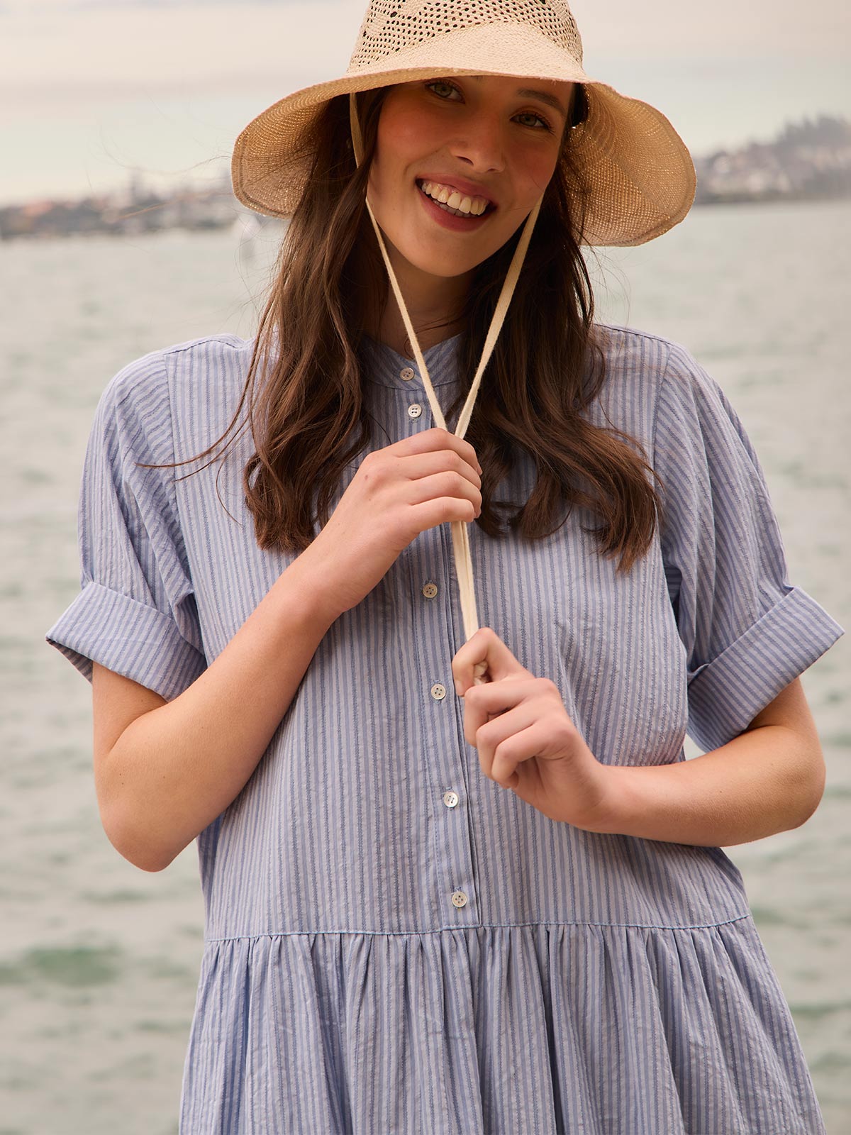 Monica Stripe Dress