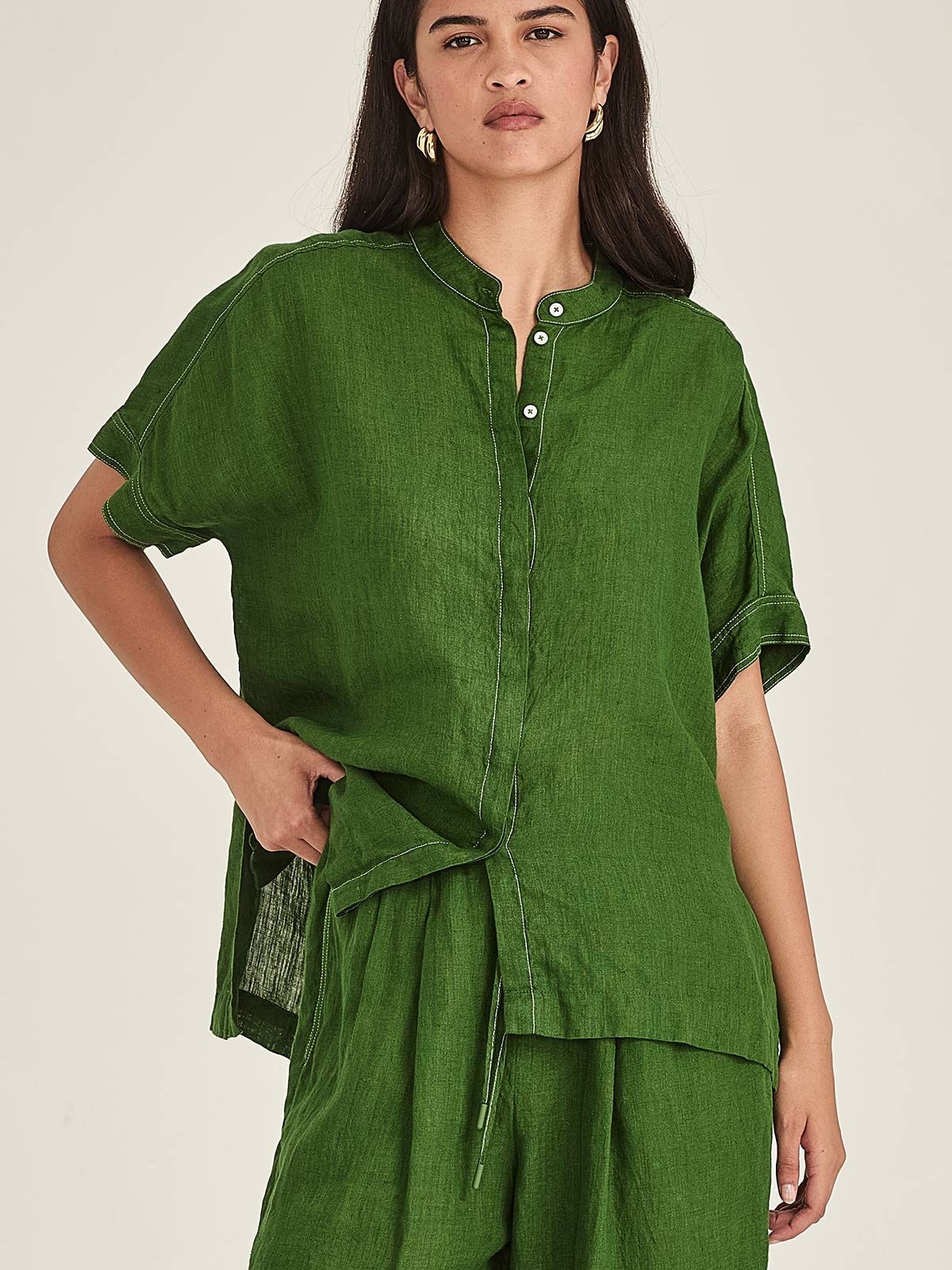 Emma Linen Top