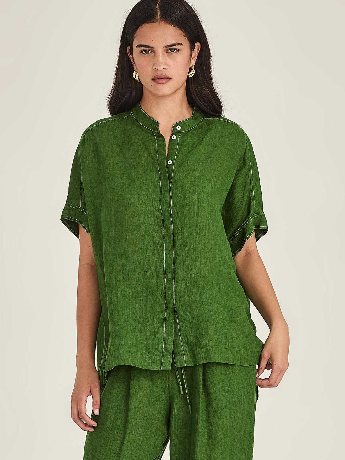 Emma Linen Top