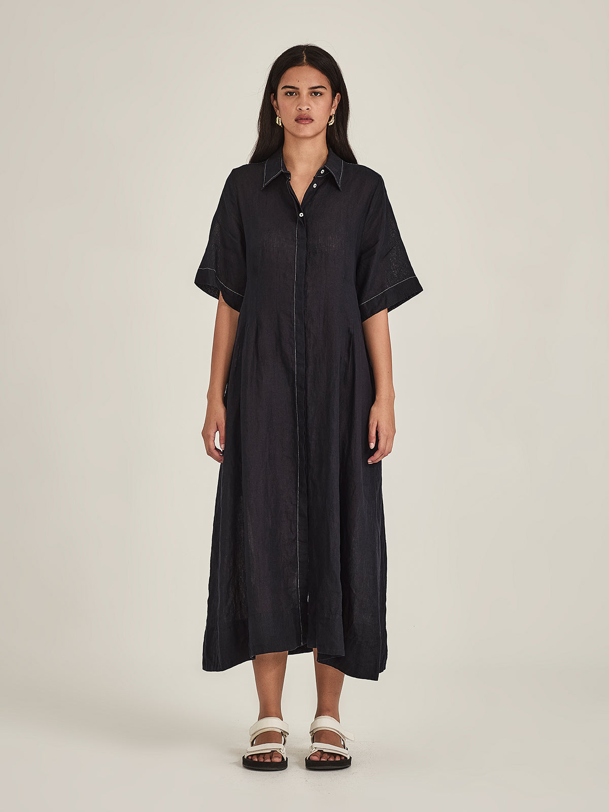 Maddy Linen Dress