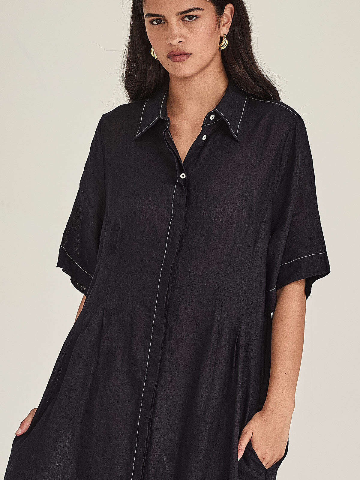 Maddy Linen Dress