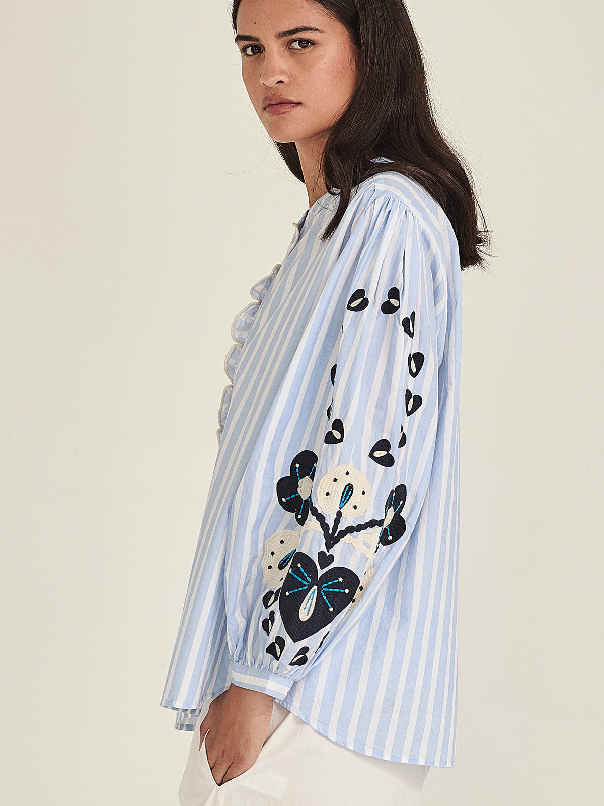 Harlow Stripe Blouse