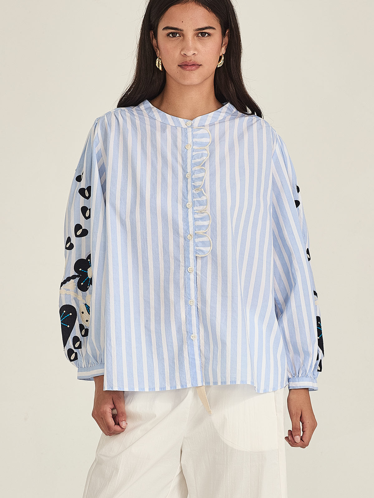 Harlow Stripe Blouse
