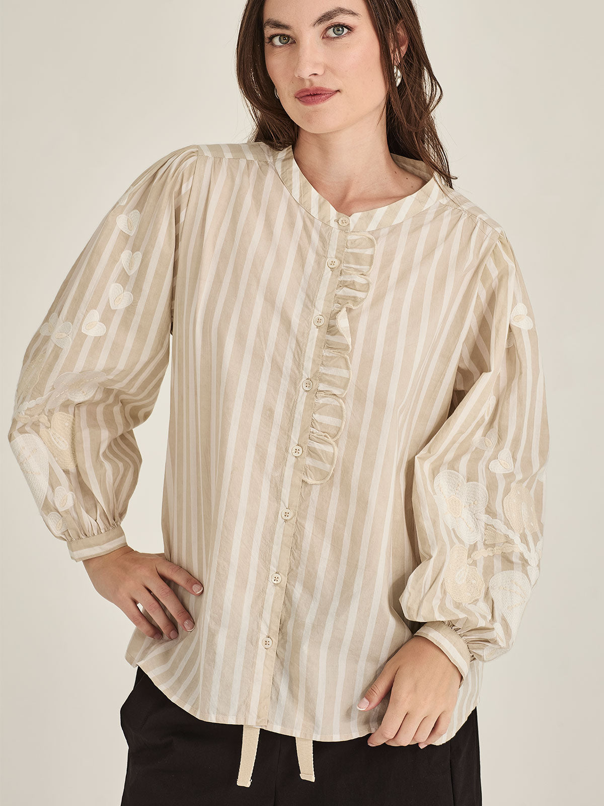 Harlow Stripe Blouse