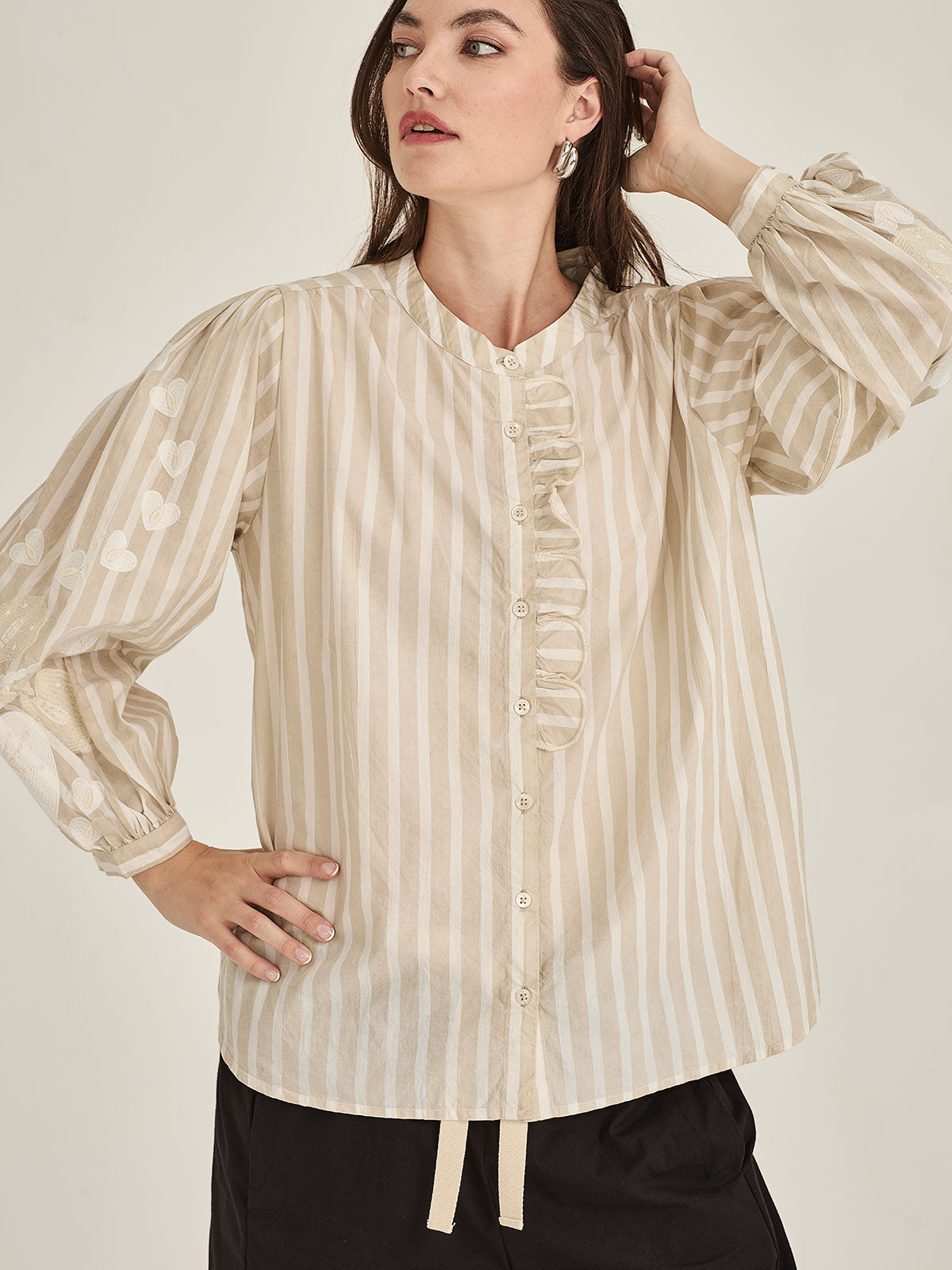 Harlow Stripe Blouse