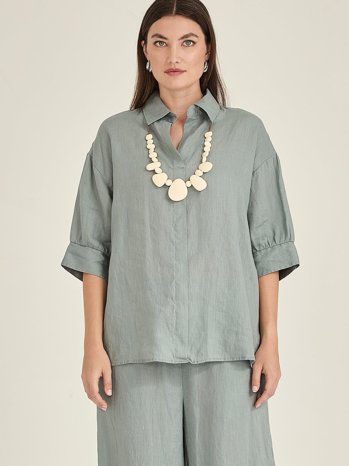 Millie Linen Blouse
