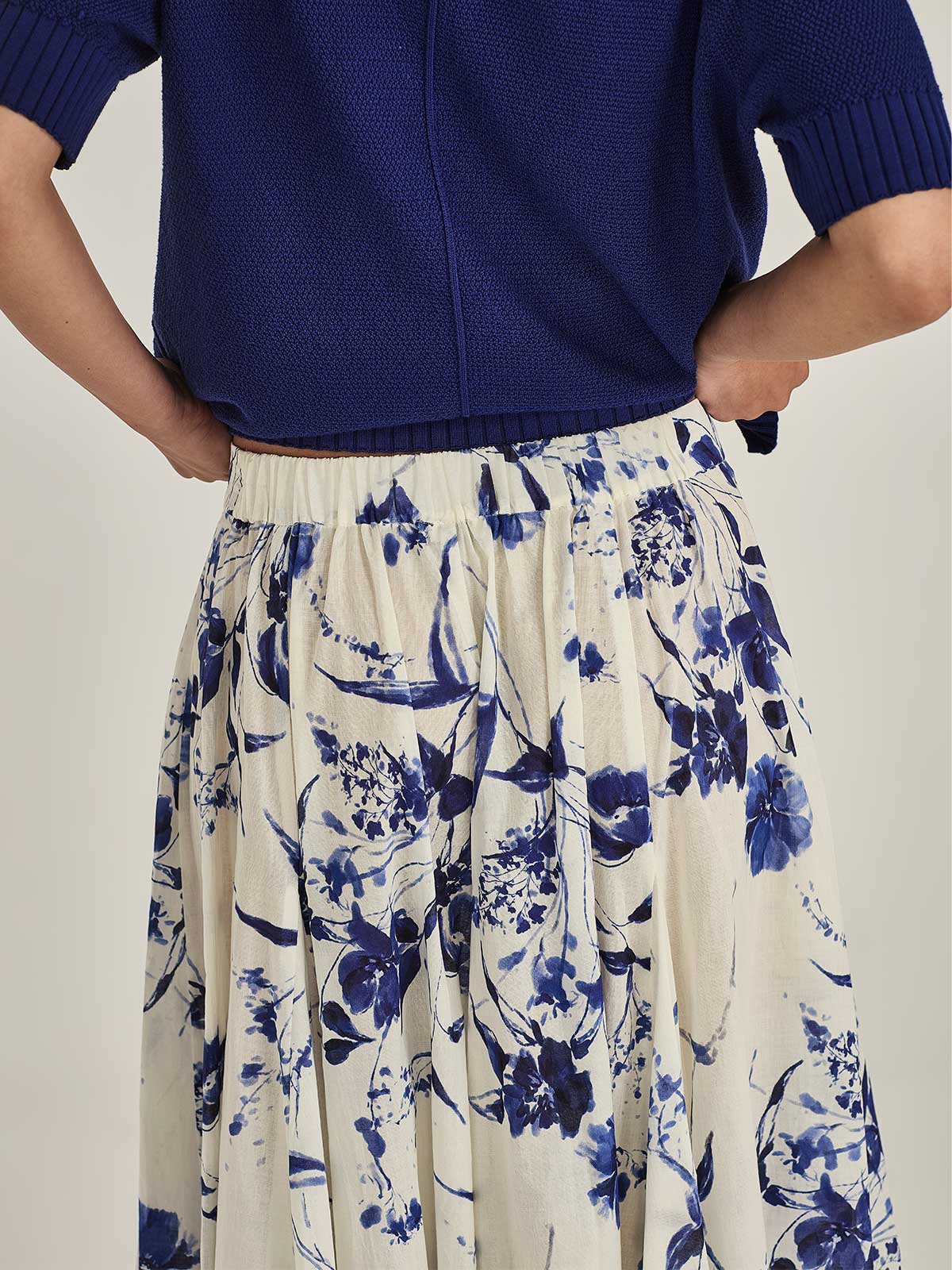 Zaiya Print Skirt