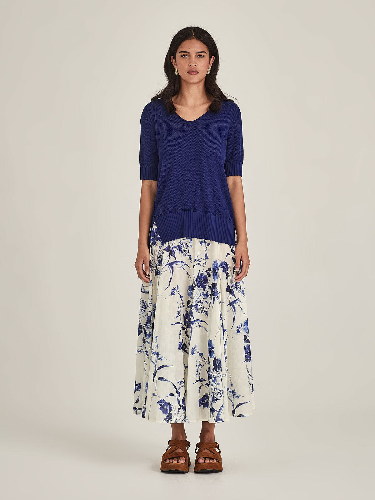 Zaiya Print Skirt