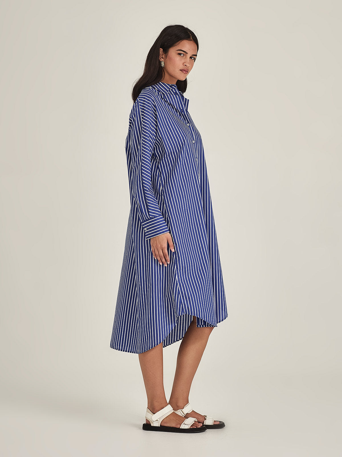 Jules Stripe Shirt Dress