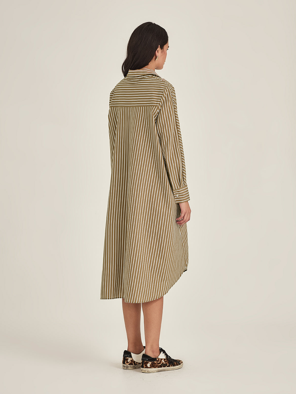 Jules Stripe Shirt Dress
