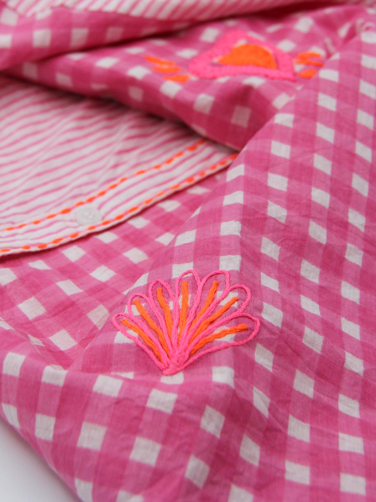 Gingham/Stripe Shirt