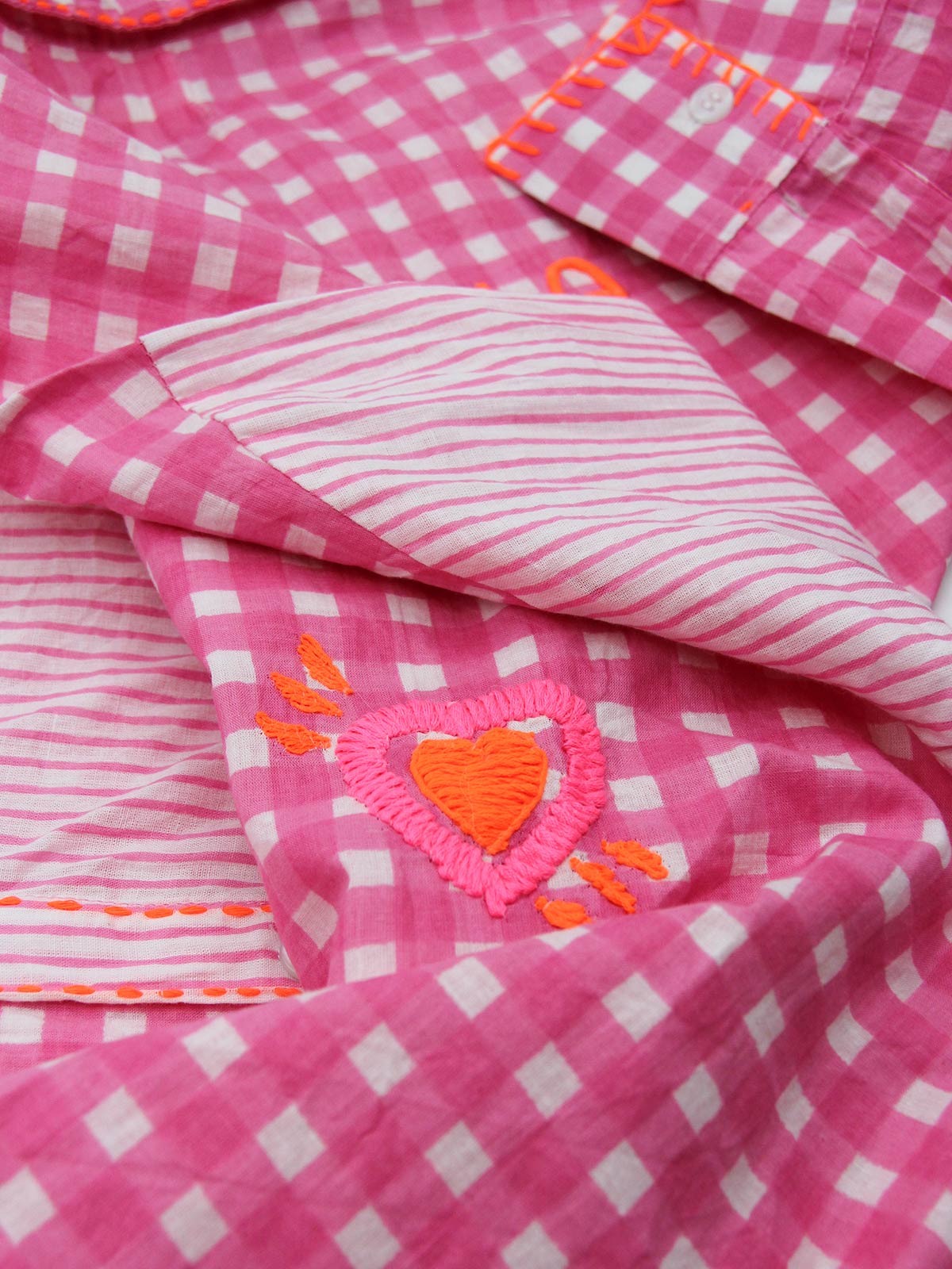 Gingham/Stripe Shirt